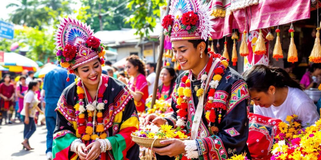 Tradisi budaya di Desa Paya Lampung.